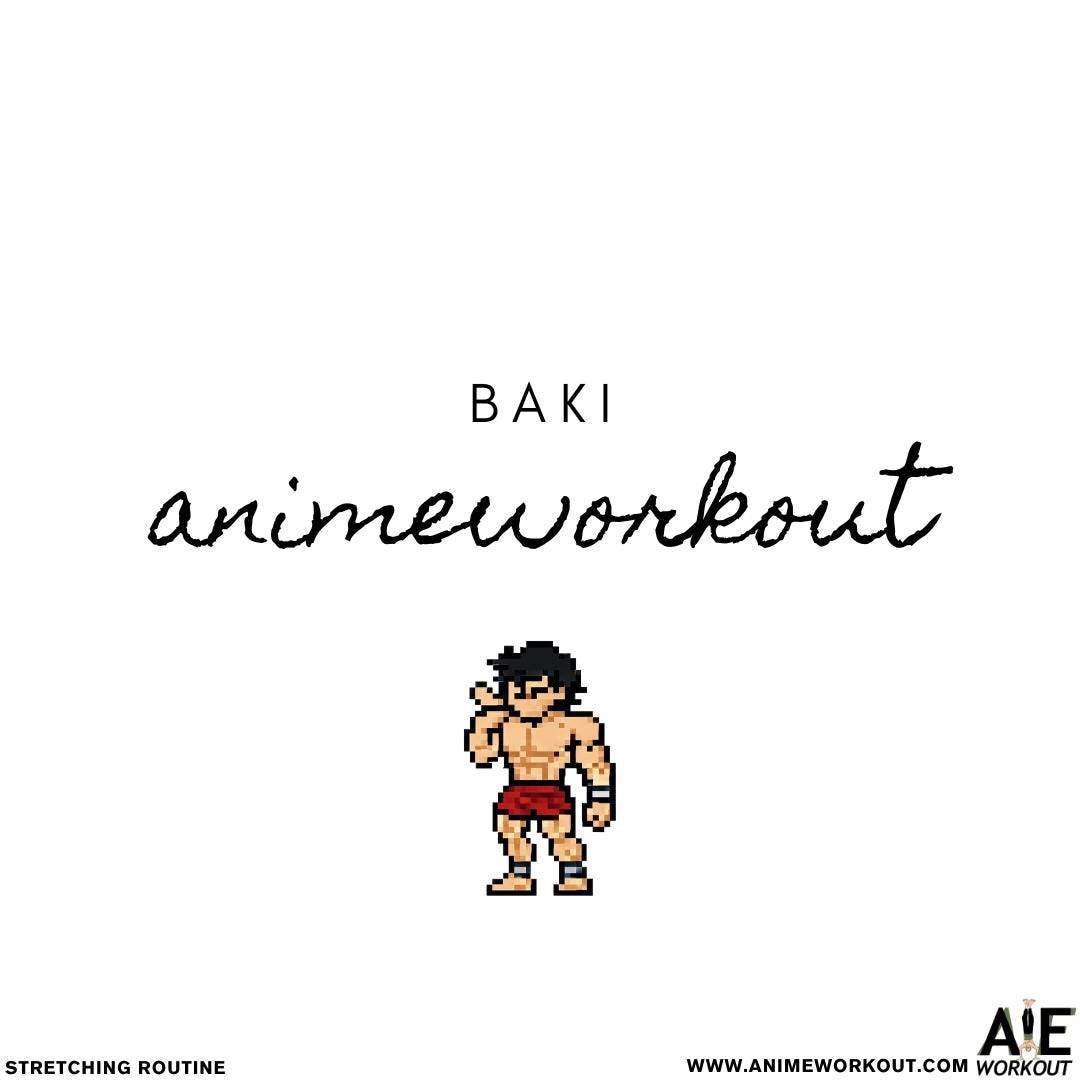 Baki Stretching Routine 1.0 (anime Workout) - Etsy