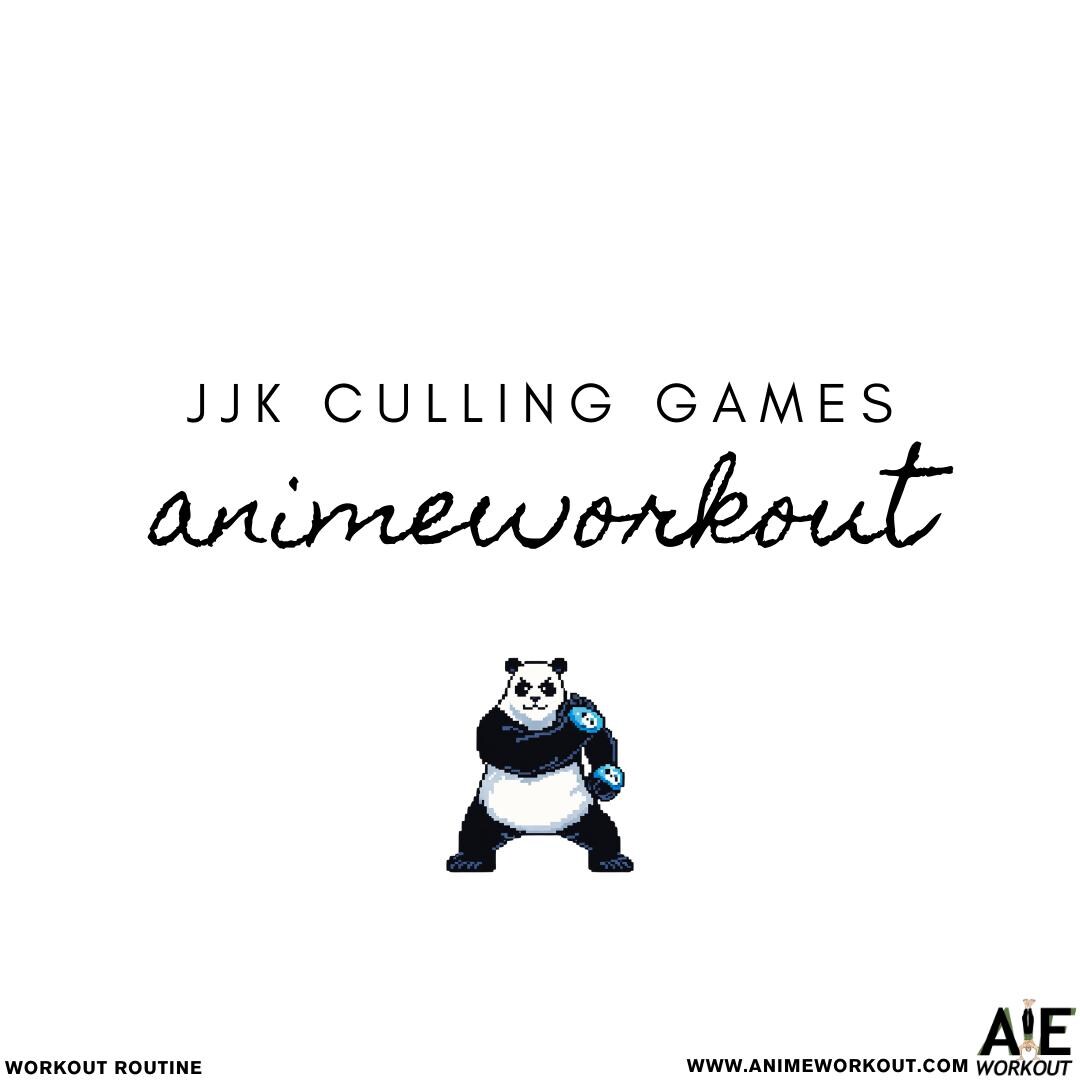 Jjk Workout Routine JJK Culling Games Training Routine 1.0 (anime Workout) - Etsy