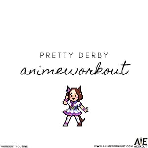 Rutina de entrenamiento de Uma Musume Pretty Derby 1.0 (Entrenamiento de anime)
