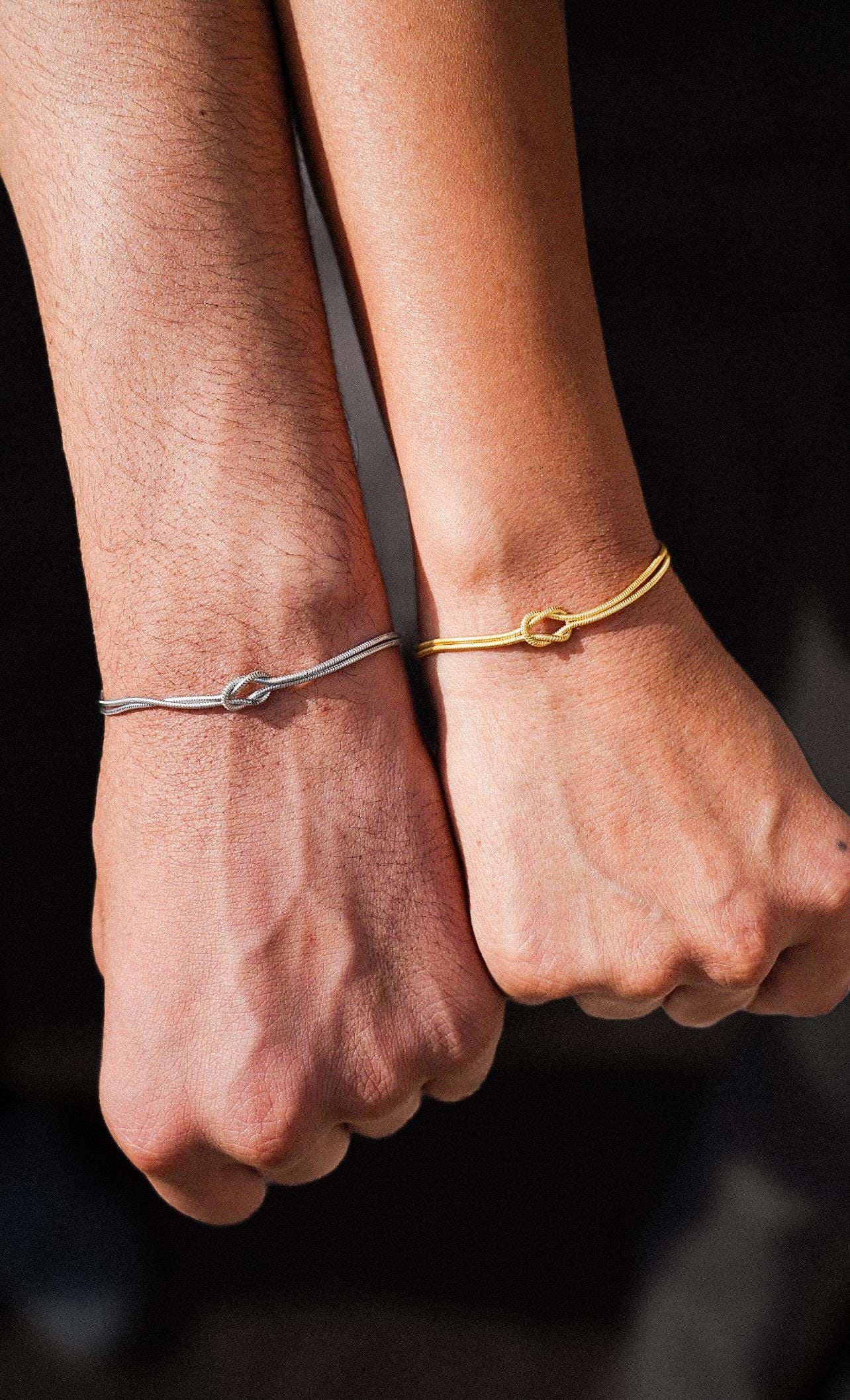 etsy tie the knot bracelet