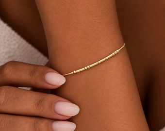 Custom Morse code Bracelet Women with name, Couples Bracelet Unisex, Hidden Secret Message