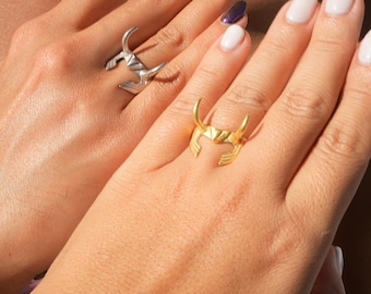Diamond Crown Ring, 14k Gold Dainty Princess Crown Rings, Best Friend Rings Set, Engagement Adjustable Band Ring, Pinky Rings, Cool Rings
