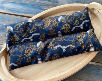 Flaxseed Heat Cold Packs "Blendiful Threads Flax Pack”  Medium size Masculine themed