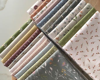 Lot 21 Fat Quarters de Threads of Grace Riley Blake