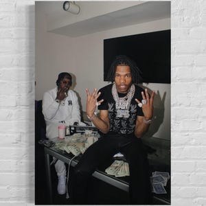 Baby Poster | Hip Hop Poster | Lil Baby, Tracklist Album Cover Poster / Album Cover Poster Print Wall Art, Lil Baby, My Turn