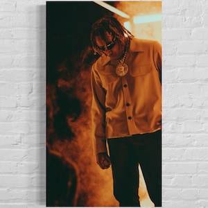 Póster de Don Toliver: pósters verticales mate, arte de pared de hip hop, decoración de música rap para después de una fiesta, idea de regalo para él, impresión del álbum Love Sick