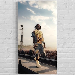 Póster de portada del álbum Gunna One Of Wun, decoración de pared, arte de fan de la música, pósteres verticales mate, diseño de pósteres