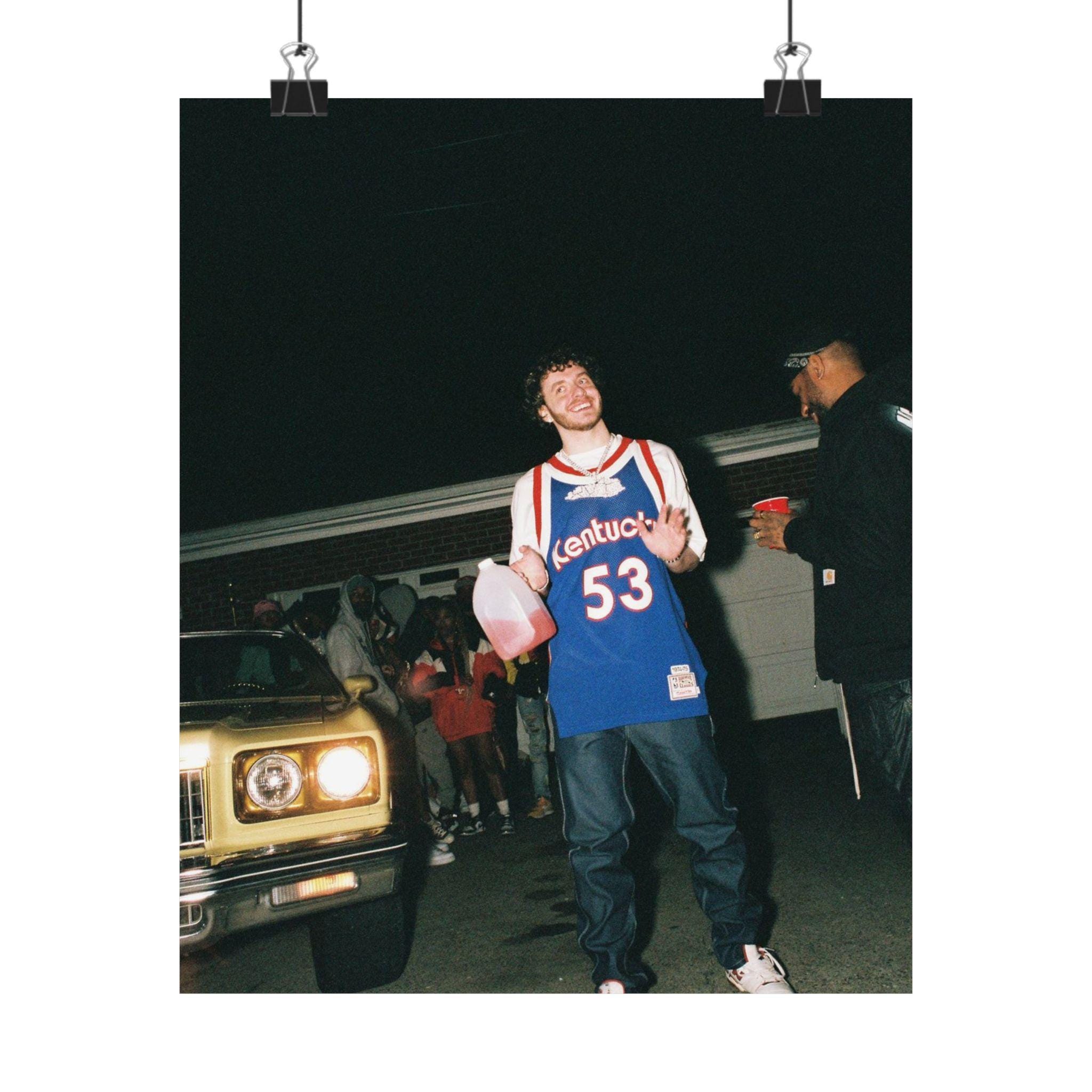 Jack Harlow Poster Jack Harlow Black and White Wall Art, Album