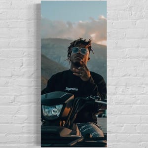 Juice World Wrld Poster Print | Juice Wrld Wall Art | Rap Artist Poster | Rap Music Print | Juice Wrld Gift | Jarad Anthony Higgins Poster