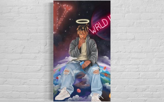 Juice Wrld Poster Print, Juice World Matte Vertical Poster, 999