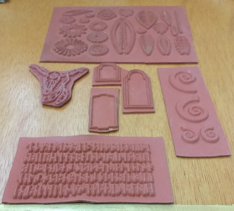 Sculpting Molding Ceramics Asian Design Molding Mat Texture