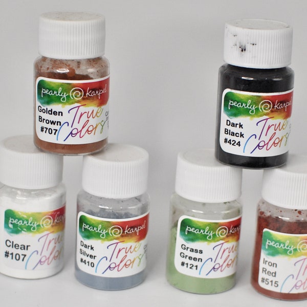 Paints - True Colors Paints For Enamels - 6 Options - Lead Free