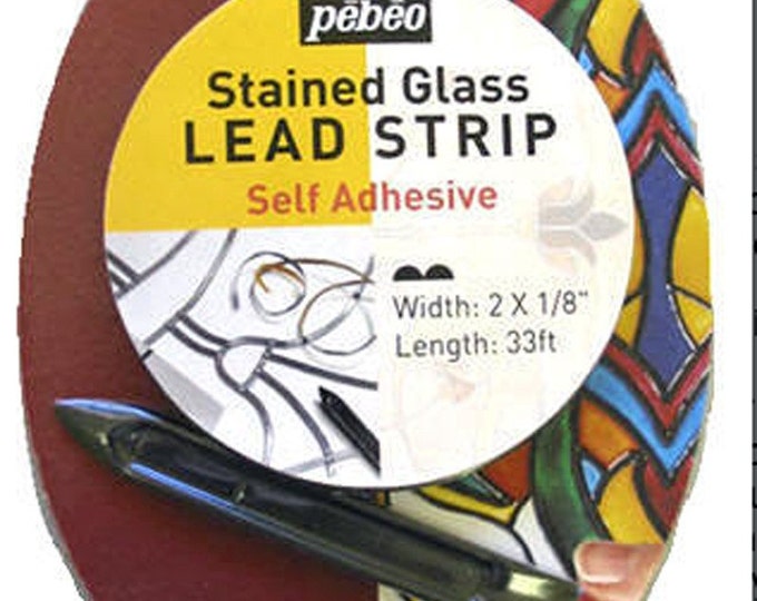 Pebeo Vitrea 160 Stained Glass Self Adhesive Lead Strip Etsy