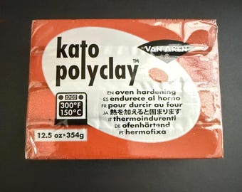 Kato Polyclay 12.5oz Oven-Bake Polymer Clay - Van Aken International - New