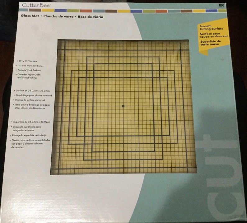 Ek Success 13 Inch By 13 Inch Glass Mat Cutting Surface With Etsy