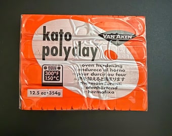 Kato Polyclay 12.5oz Oven-Bake Polymer Clay - Van Aken International - New