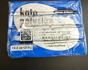 Kato Polyclay 12.5oz Oven-Bake Polymer Clay - Van Aken International - New