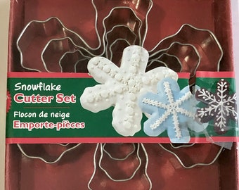 Snowflake Metal Cutter Set