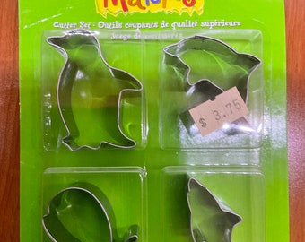 Makins Clay Cutters- 4 1Piece Set - Sea Animals