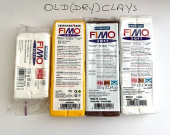 FIMO 12.34 oz blocks - 3Unopened and 1 opened Blocks Lot, Polymer Clay