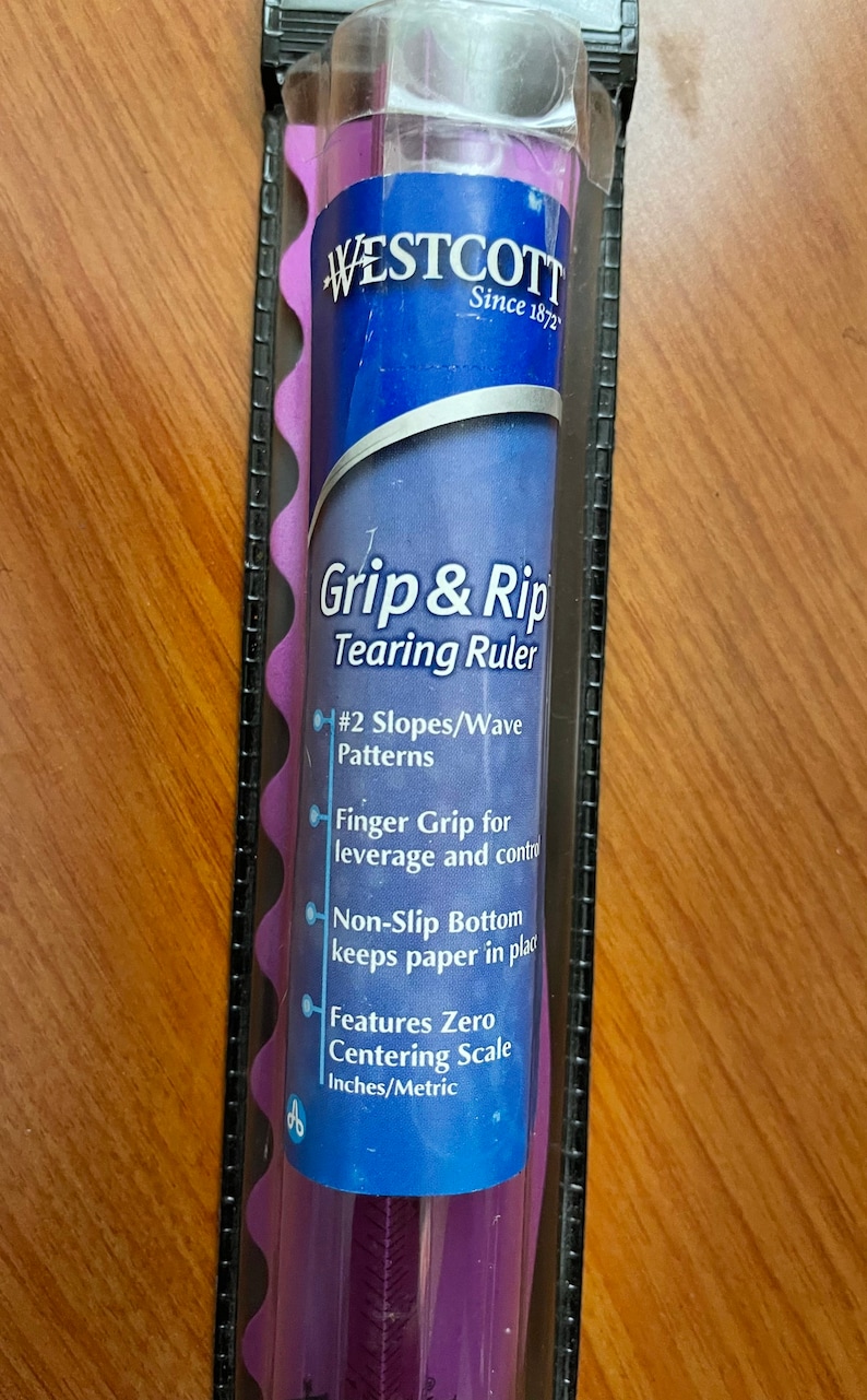 Ripping Ruler Grip and Rip Ruler - Etsy