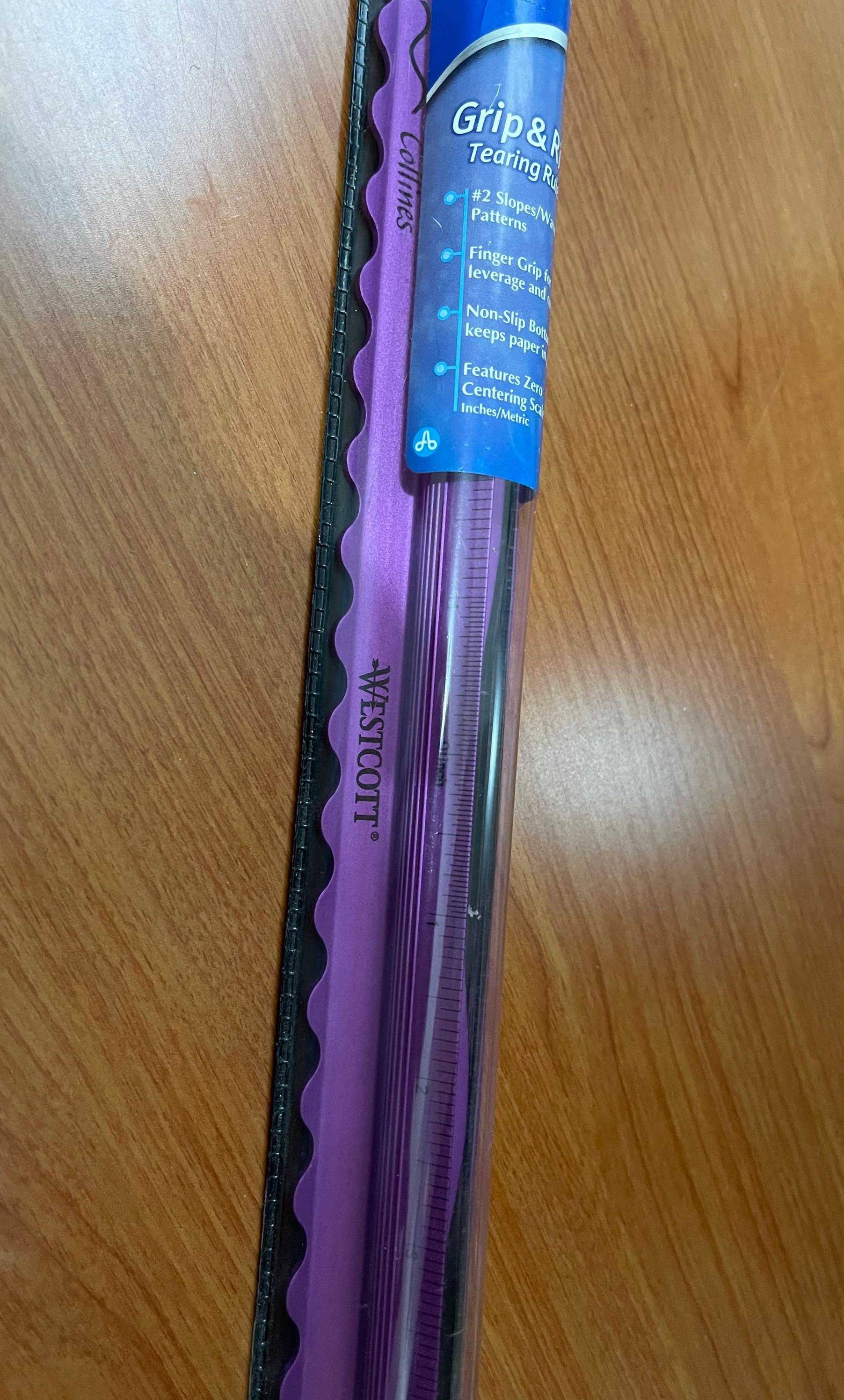Ripping Ruler Grip and Rip Ruler - Etsy
