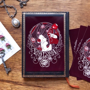 Poison Apple Snow White Postcard | Gothic Fairy Tale Stationary