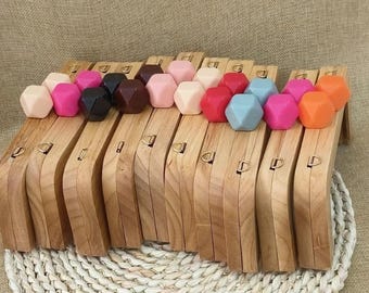 Anses de sac à main en bois avec cadre de sac à main, poignées de