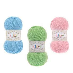 Alize Happy Baby, Knitted Yarn. Baby Yarn, Crochet yarn, Bolera yarn, baby sweater yarn, baby Hat yarn, baby vest yarn, soft yarn