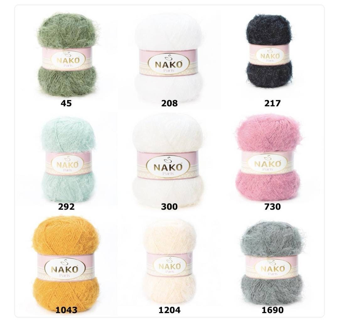 Nako Paris Yarn 100gr 245mt Knitting Yarn Crochet - Etsy