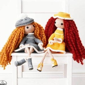 Amigurumi Haargarn - Zöpfe - Rasta - Afghan Braid Garn - Nako Spaghetti Garn - Wollgarn - weiches Garn - 100 gr - 60meter