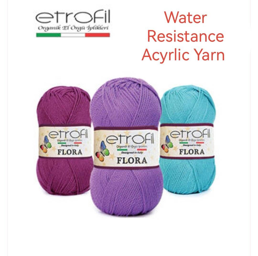 Waterproof Yarn/ Etrofil Flora Yarn / Crop Top Crochet Halter - Etsy