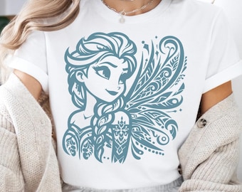 Frozen Elsa Shirt, Disney Frozen Sweater, Princess Elsa T-Shirt, Magic Kingdom Tee, Disney Princess Sweatshirt, Disney Character Sweater