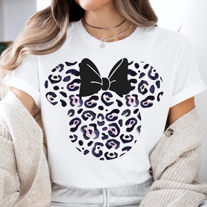 Minnie Head Shirt, Disney Minnie Sweater, WDW Trip Sweatshirt, Magic Kingdom T-Shirt, Minnie Bow Shirt, Disney Character T-Shirt