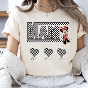 Custom Disney Mama Shirt, Minnie Disney Mom Shirt, Minnie Mama Tee, Disney Mommy Birthday Shirt, Disney Family Trip Tee