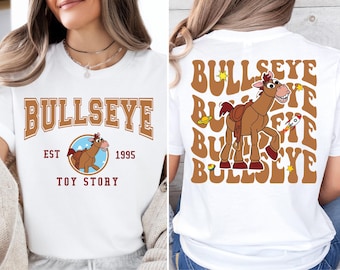 Maglietta Toy Story Bullseye Est 1995, maglietta Pixar Bullseye, maglietta Toy Story Bay Horse, maglione Disney Toy Story Land, maglietta Magic Kingdom