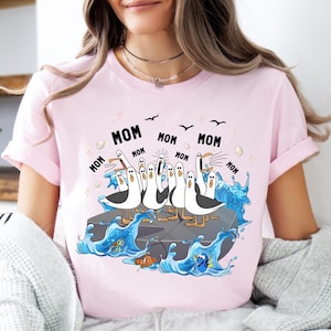 Finding Nemo Seagull Shirt, Seagull Mom Mom Mom Sweatshirt, Nemo Family Vacay Sweater, Mother&#39;s Day T-Shirt, Disney Family Matching Tee
