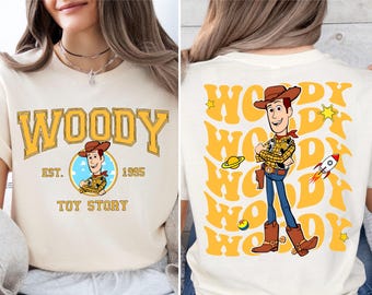 Toy Story Woody Shirt, Pixar Sheriff Woody Tee, Disney Toy Story Sweater, Toy Story Land T-Shirt, Pixar Toy Story Tee, Disney Group T-Shirt