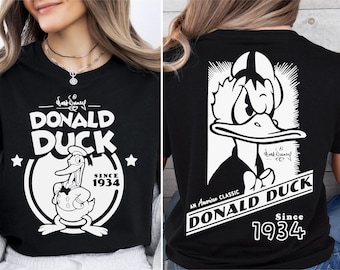 Donald Duck Since 1934 Shirt, Disney Donald Duck Sweater, Magic Kingdom T-Shirt, Disney Duck Sweatshirt, Original Donald Duck Shirt
