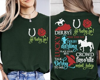 „Go Baby Go“-Derby-Shirt, „Talk Derby To Me“-Pullover, Derby-Sweatshirt, Derby-Vibes-T-Shirt, Derby-Time-T-Shirt, Kentucky-Pferderennen-Shirt