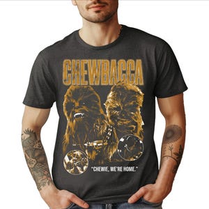 Star Wars Chewbacca Shirt, Galaxy&#39;s Edge T-Shirt, Star Wars Hoodie, Retro Star Wars Sweater, Chewbacca Sweatshirt, Star Wars Day Shirt