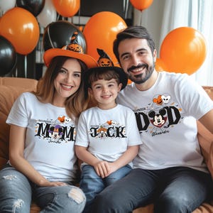 Disney Family Halloween Shirt, Mickey And Friends Halloween Sweater, Spooky Season Shirt, Disney Halloween Sweater, Trick Or Treat T-Shirt
