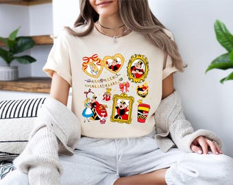 Disney Herzkönigin Shirt, Alice im Wunderland Bösewicht Shirt, Disney Bösewicht T-Shirt, Disney Alice Shirt, Herzkönigin Sweatshirt