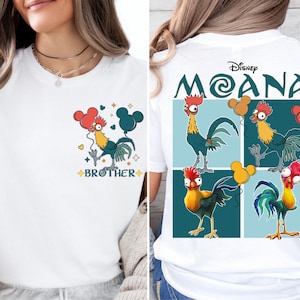 Disney Moana Hei Hei Shirt, Disney Moana Movie Sweater, Hei Hei Family Matching T-Shirt, Princess Moana Sweatshirt, Disney Friends Vacay Tee