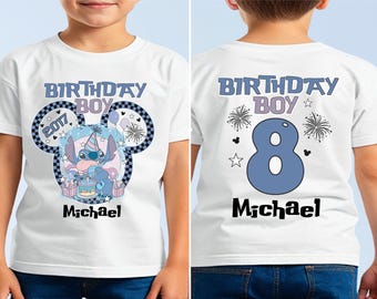 Birthday Stitch Shirt, Stitch Birthday Boy Sweatshirt, Disney Birthday Girl T-Shirt, Stitch Birthday Party Sweater, Lilo & Stitch Tee