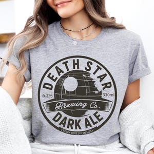 Death Star Dark Ale Shirt, Galaxy&#39;s Edge T-Shirt, Star Wars Hoodie, Disney Beer Sweater, Star Wars Dad Sweatshirt, Disney Star Wars Shirt