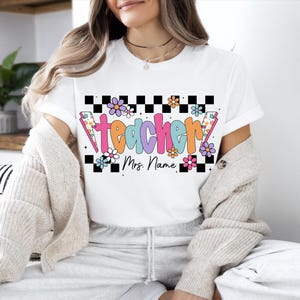 Teacher Shirt, Gift For Teacher, Teacher Appreciation Tee, School Teacher Shirt, New Teacher T-Shirt, Back To School Tee, Teacher Life Shirt