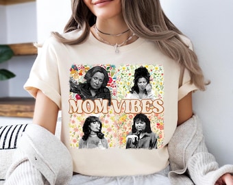 Mom Vibes Shirt, Funny Mom Life Sweater, 90s Mom T-Shirt, Mother's Day Sweatshirt, Mom Shirt, Gift For Mama, Retro Mother Hoodie
