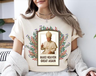 Make Vatican Great Again T-Shirt, Donald Trump New Pope Shirt, Trump Papa Hoodie, Funny Trump Shirt, Pope Election Tee, Republican Trump Tee