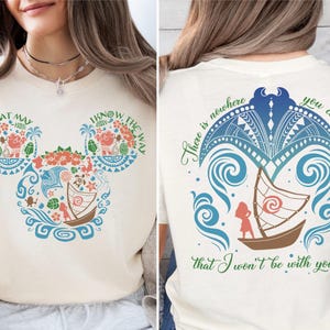 Disney Moana Shirt, Come What May I Know The Way Tee, Disney Adventure Sweater, WDW Trip Sweatshirt, Mickey Mouse Ears Moana T-Shirt
